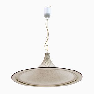 Italienische Deckenlampe aus Muranoglas, 1970er