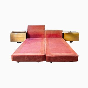 Daybeds de Giovanni Offredi para Saporiti Italia, años 70. Juego de 2