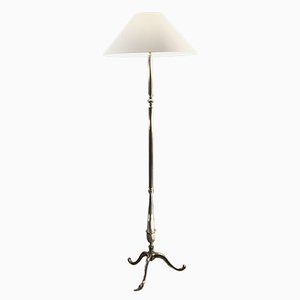 French Metal Floor Lamp, 1970s