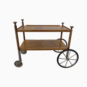 Chariot à Thé en Palissandre par Walter Wirz pour Wilhelm Renz, Allemagne, 1960s