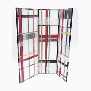 Paravento a righe di Barbara Denzler, anni '80