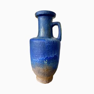 Large Mid-Century Ceramic Vase from Karlsruher Majolika