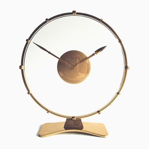 Art Deco Table Clock by Heinrich Möller for Kienzle International, 1930s