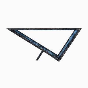 Consolle Time/Space Portal - Ombre 3 - Serie A in mosaico di vetro di Neal Aronowitz