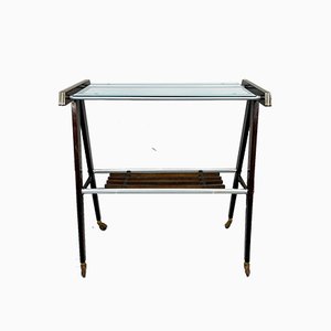 Mid-Century Italian TV Stand or Serving Trolley, 1960s