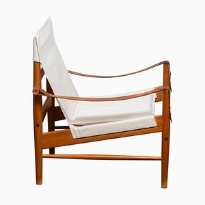 Swedish Safari Lounge Chair by Hans Olsen for Viska Möbler, 1960s