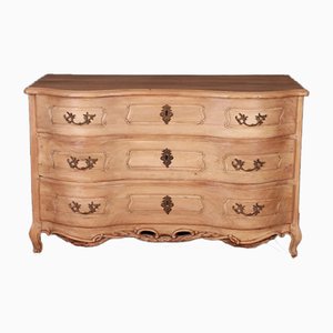 French Walnut Serpentine Commode