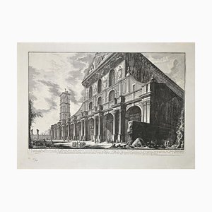 Giovanni Battista Piranesi - Vedute der Basilica di S. Paolo Fuor delle Mura - Radierung