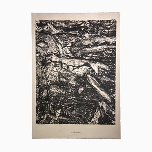 Jean Dubuffet, Les Squales, Originale Lithographie, 1959