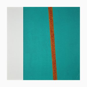 Eleni Zerva, Cosmo Verde, Il Giallo- Original Lithografie, 1971