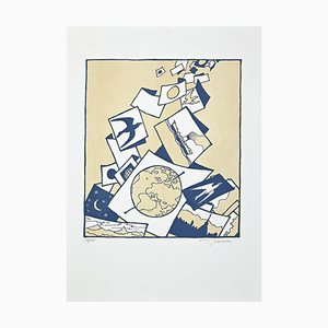 Francesco Casorati, Untitled, Original Screen Print, Late 20th Century