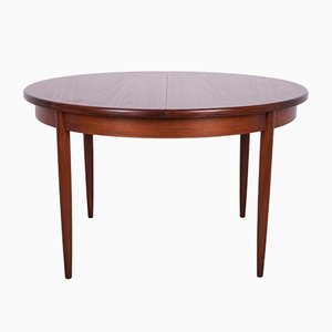 Round Teak & Rosewood Fresco Dining Table from G-Plan, 1960s