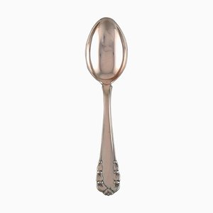 Cucchiaio da dessert Lily of the Silver in argento di Georg Jensen