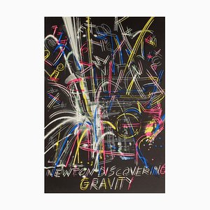 Dennis Oppenheim, Newton Discovering Gravity, Barcelona Olympics Print