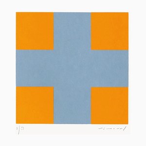 Aurélie Nemours, Une croix pour quatre carrés