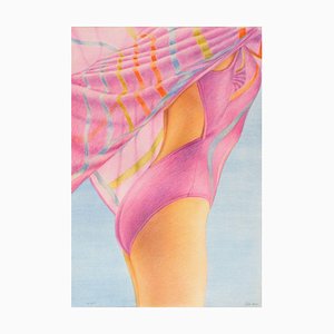 John Kacere, Purple Swimmer, Barcelona Olympics Poster