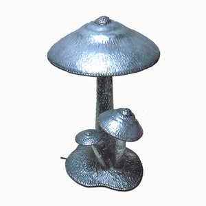 Escultura luminosa psicodélica con forma de champiñón, años 70