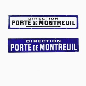 Enamelled Management of Montreuil Door