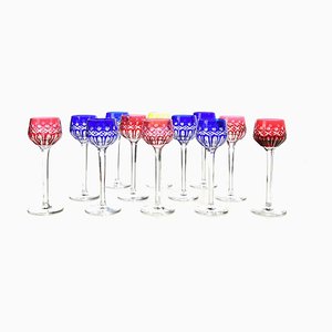 Crystal Glasses from St Louis, Set of 12