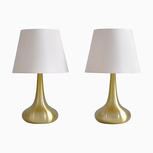Large Scandinavian Orient Table Lamps by Jo Hammerborg, Set of 2