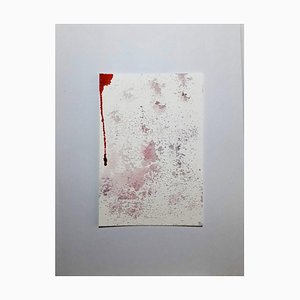 Violence, Original Watercolor Drawing by Antonietta Valente, 2020