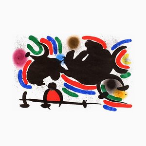 Lithographie Miro I, 07 par Joan Miro