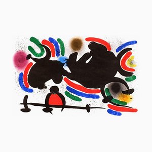 Miro Lithograph I,07 by Joan Miro