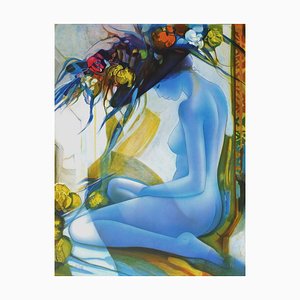 Chapeau aux Fleurs Jaune by Jean,Baptiste Valadié