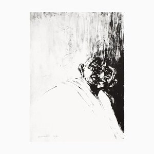 Portrait de Gandhi par Ahmed Shahabuddin