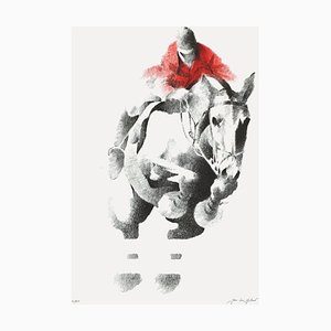 Saut d'obstacle by Jean,Louis Guitard