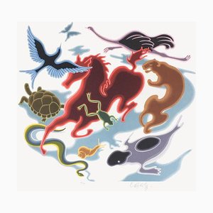 Studium der Bewegung, Zoo, Album Herkunft, Victor Vasarely