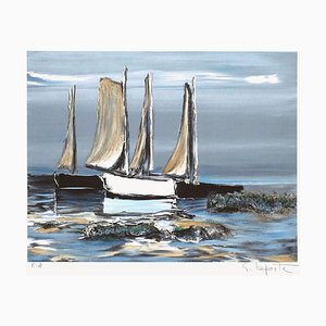 Barche a vela da spiaggia di Georges Laporte