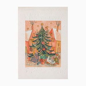 Arbre de Noël The Christmas Tree par Françoise Deberdt