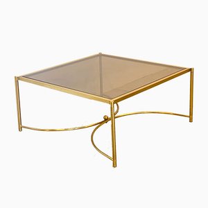 Vintage Brass Coffee Table, 1970s