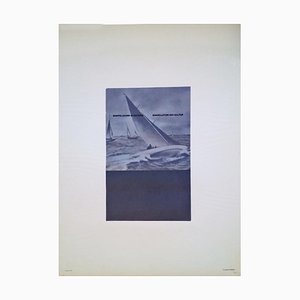 Fabio Mauri, Won Sailing, Fotolitografía original, 1976