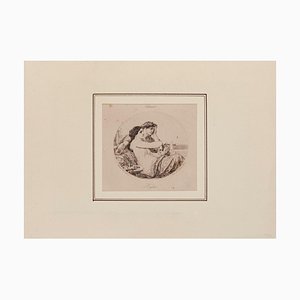 Gustave Joseph Biot, Aglaé, Gravure Originale, 1900