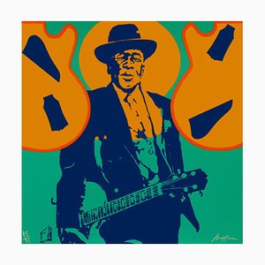 Sérigraphie My Generation - John Lee Hooker par Ivan Messac