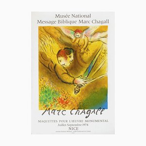 Expo 74, National Biblical Message Museum Poster by Marc Chagall