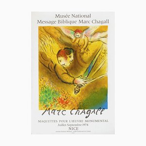 Poster del museo biblico Expo 74 di Marc Chagall
