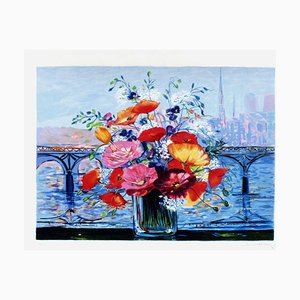 Bouquet Pont Des Arts by Michel-henry