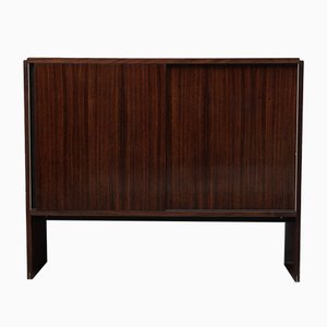 Credenza Mid-Century in noce di Osvaldo Borsani per MIM, anni '60