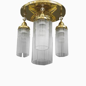 Austrian Art Deco Ceiling Lamp, 1920s