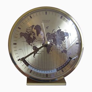 Kienzle World Clock by Heinrich Möller for Kienzle International, 1970s