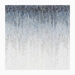 Consolle Time/Space Portal Ombre 4, serie A in mosaico di vetro di Neal Aronowitz