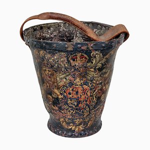 Cubo para fuegos artificiales George III de cerámica, siglo XVIII