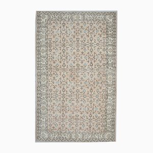 Tapis Oushak Vintage Fait Main en Laine, Turquie