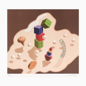 Album Origins, Study of Movement, Toys, Victor Vasarely