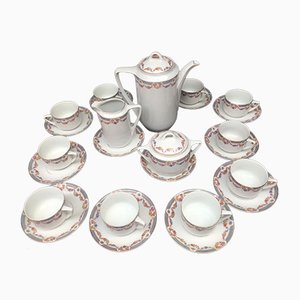 Service à Thé / Café en Porcelaine pour 10 Personnes, 1911-1927, Set de 25