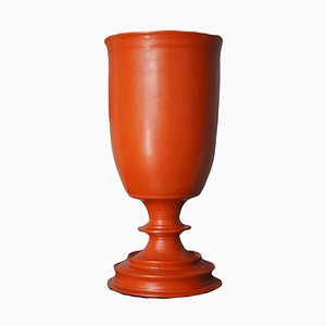 Dekorative rote Vase