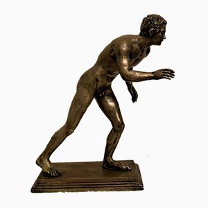Desnudo masculino en bronce